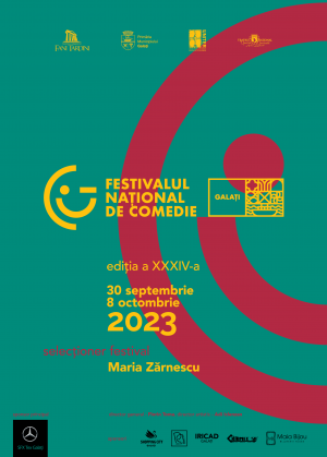 Afis spectacol FESTIVALUL NAȚIONAL DE COMEDIE - Ediția a XXXIV-a