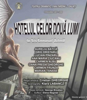 Afis spectacol HOTELUL CELOR DOUĂ LUMI